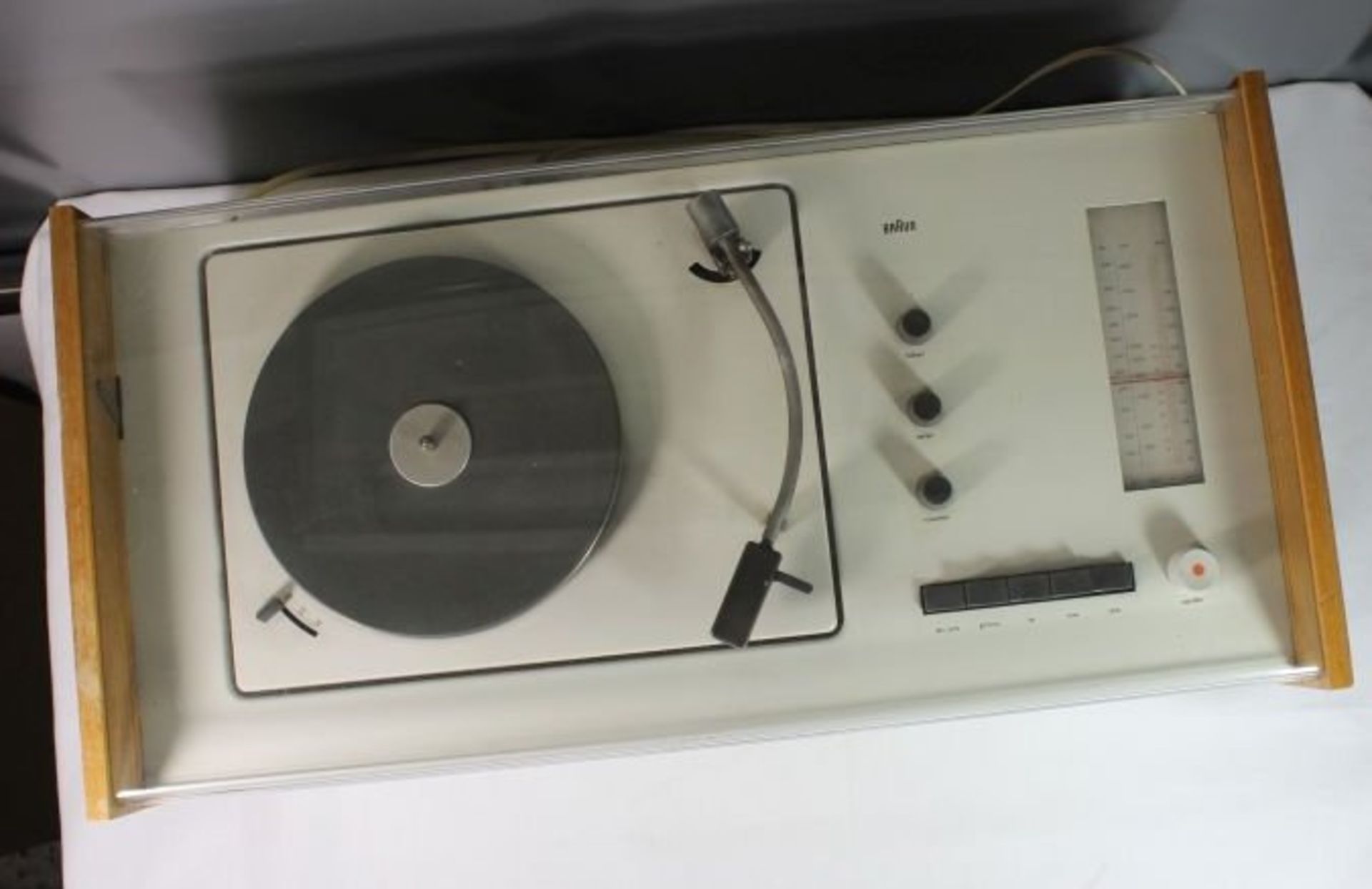 SK61 Plattenspieler, Dieter Rams & Hans Gugelot für Braun, 1966, "Schneewittchensarg" Radio- - Bild 4 aus 5