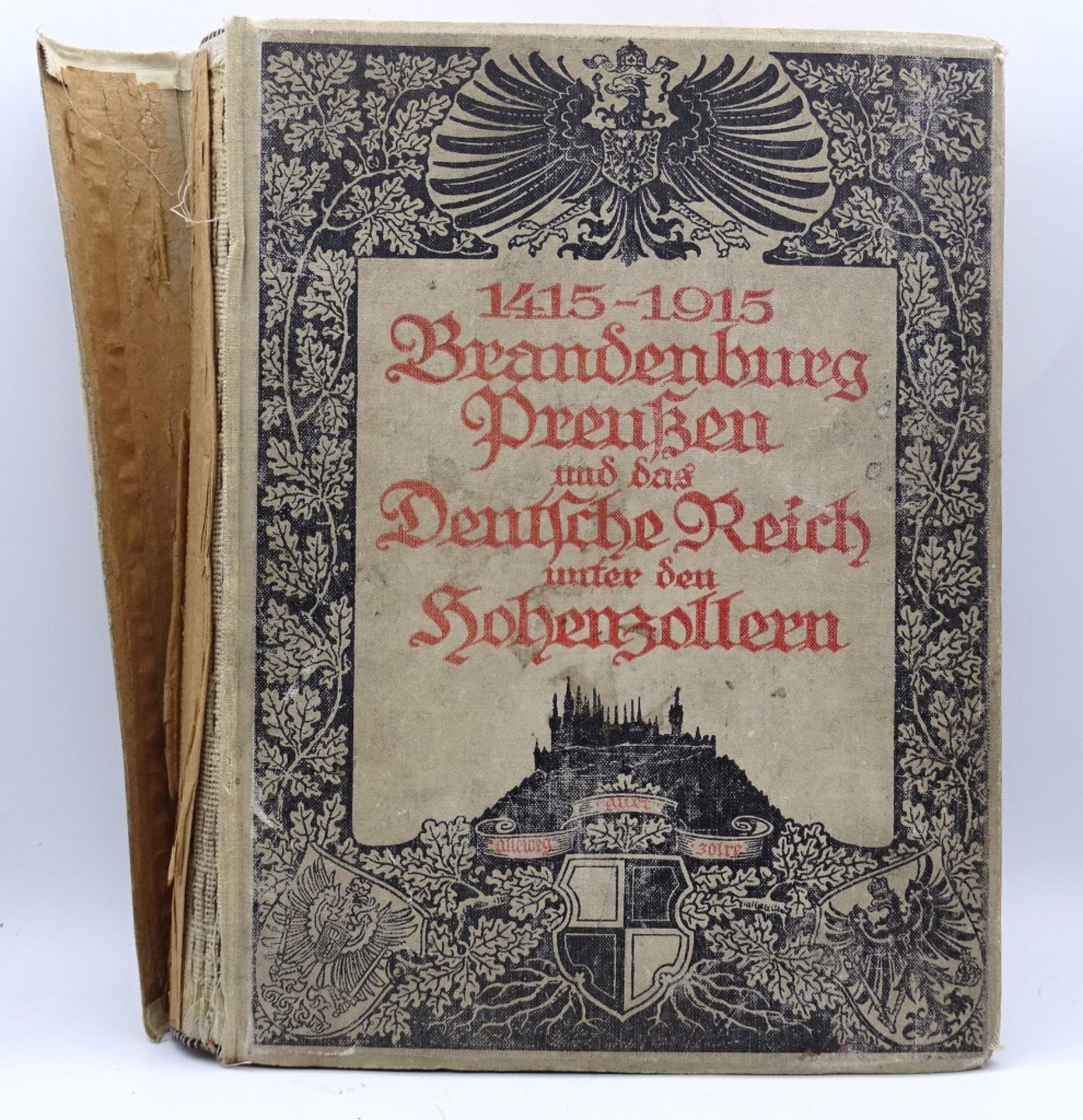 Brandenburg Preußen und das Deutsche Reich unter den Hohenzollern,mit 48 Vollbildern, 1415-1915 ,E