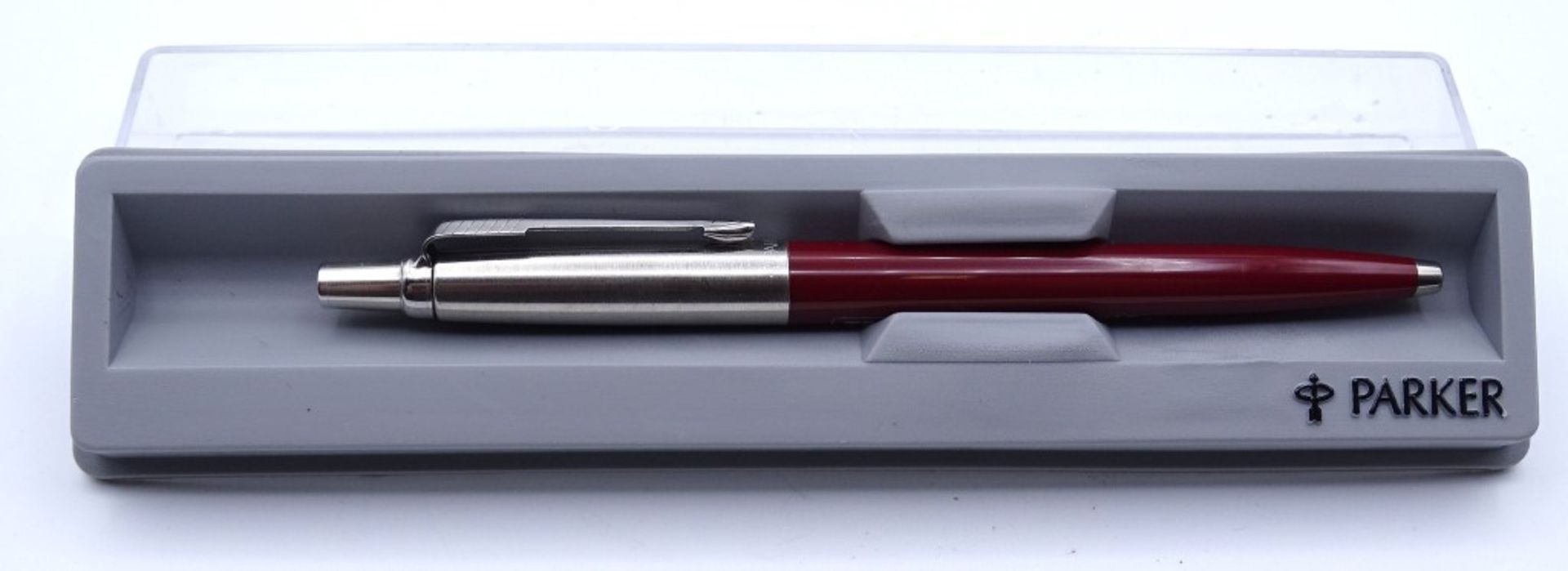 Kugelschreiber "Parker", in Schachtel, mit Werbung - Bild 2 aus 5