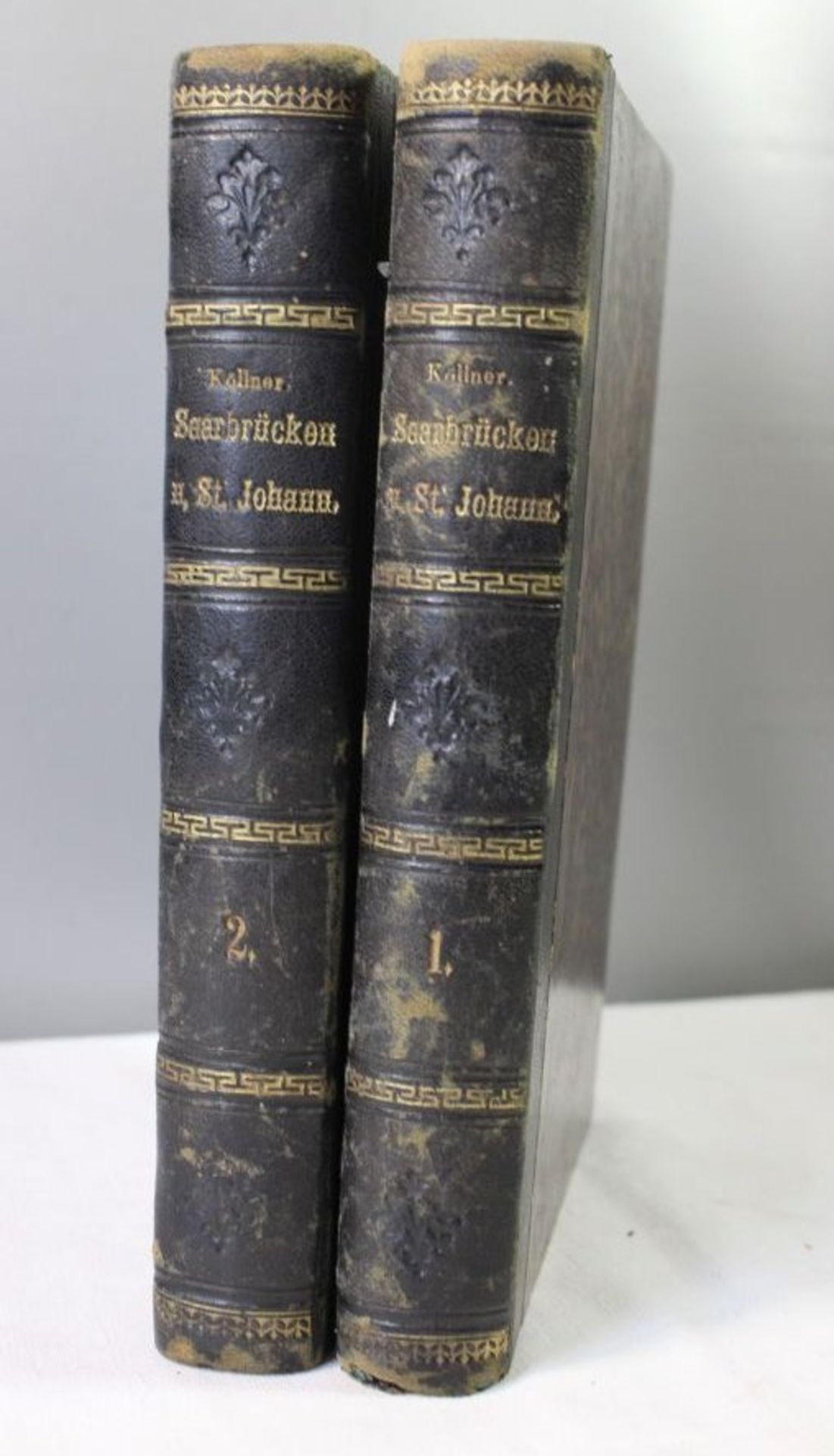 Adolph Köllner - Geschichte der Städte Saarbrücken uns St. Johann, 2 Bände, Saarbrücken 1865,