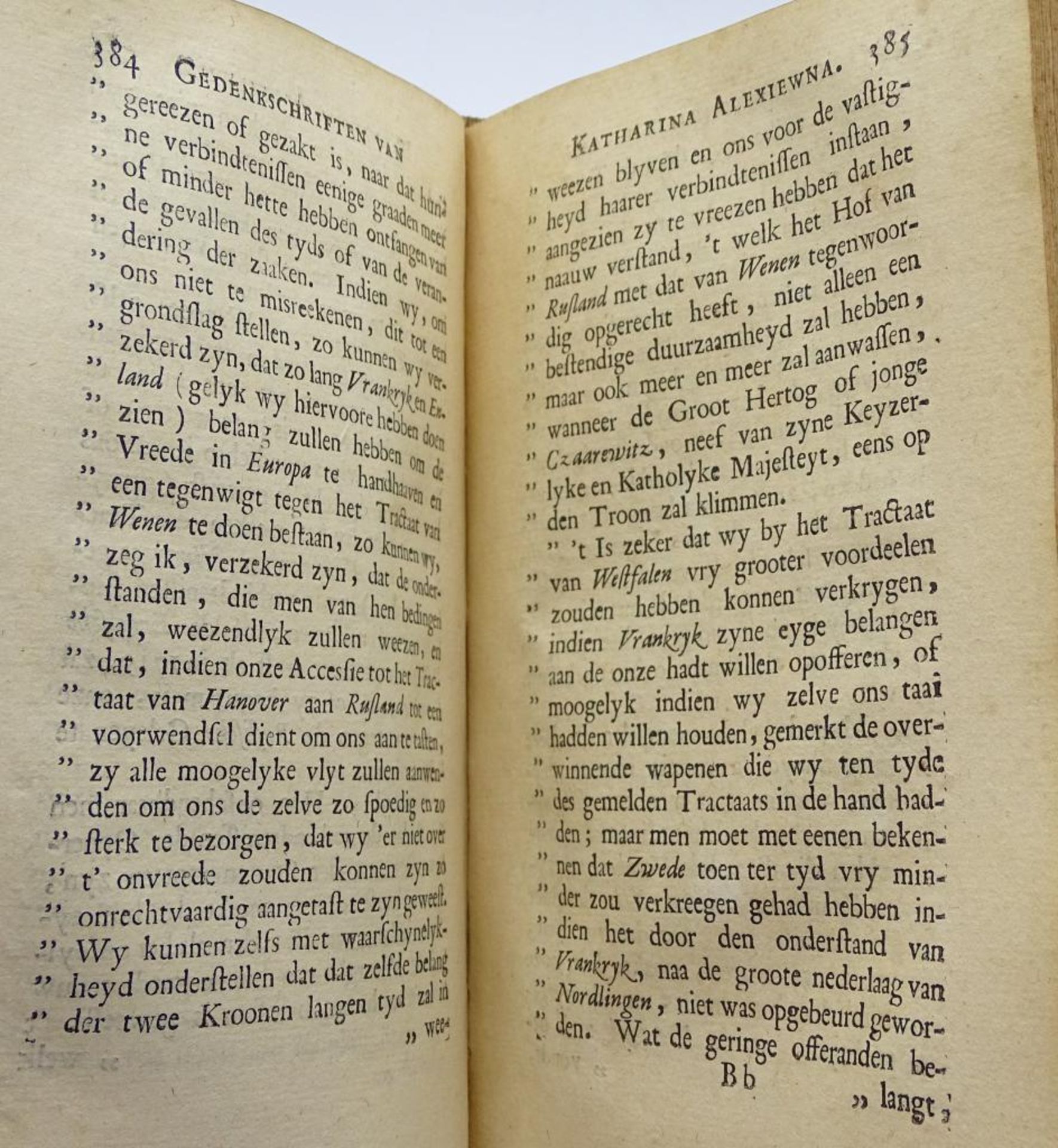 Gedenkschriften der Regeeringe van Katharina,I & II,Boekverkoopers Anno 1728,ca. 560 Seiten,mit Sta - Bild 7 aus 10