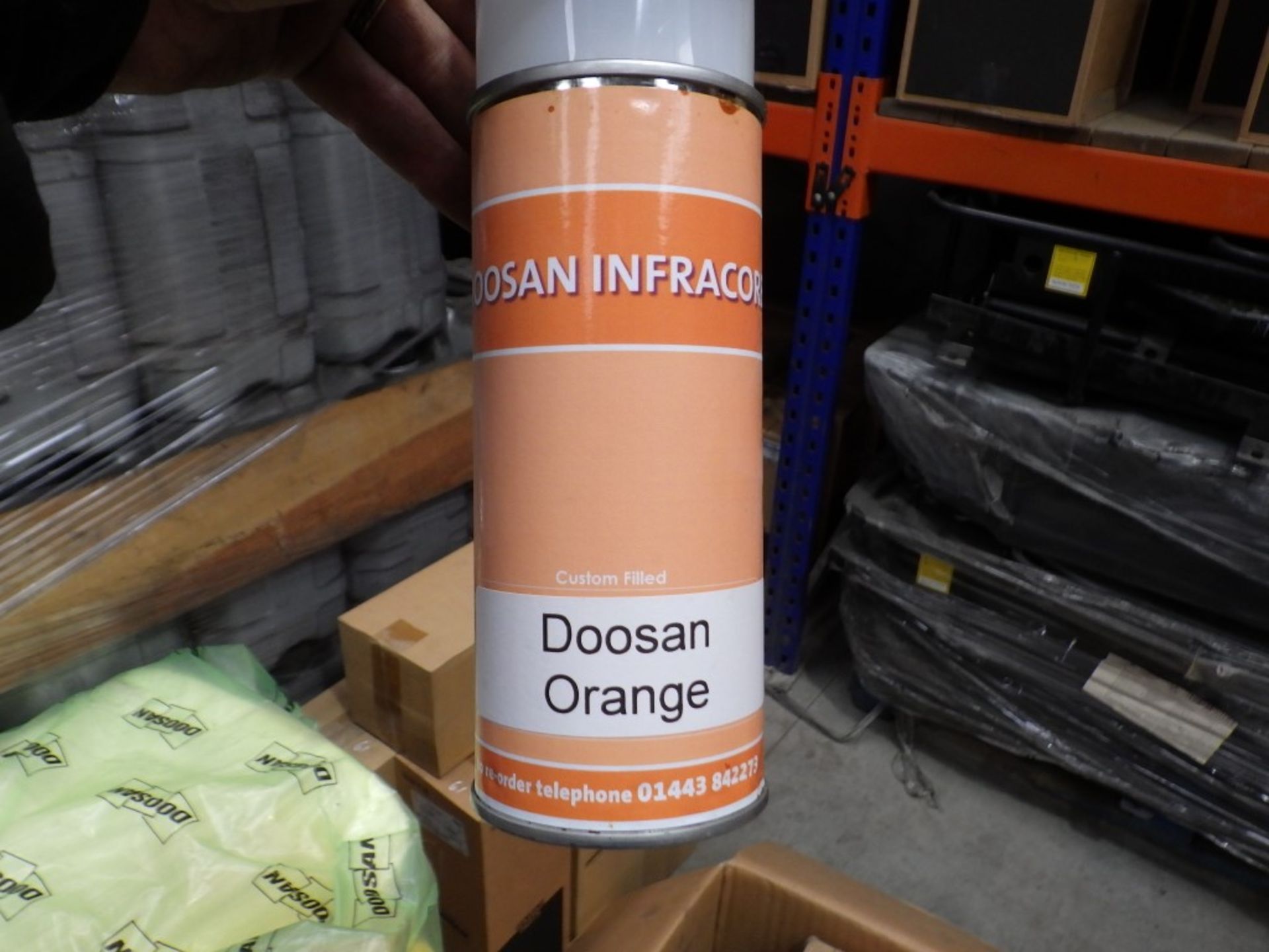 ASSORTED BEARINGS & DOOSAN SPRAY PAINT (ORANGE 9 OF, GREY12 OF) - Image 2 of 10