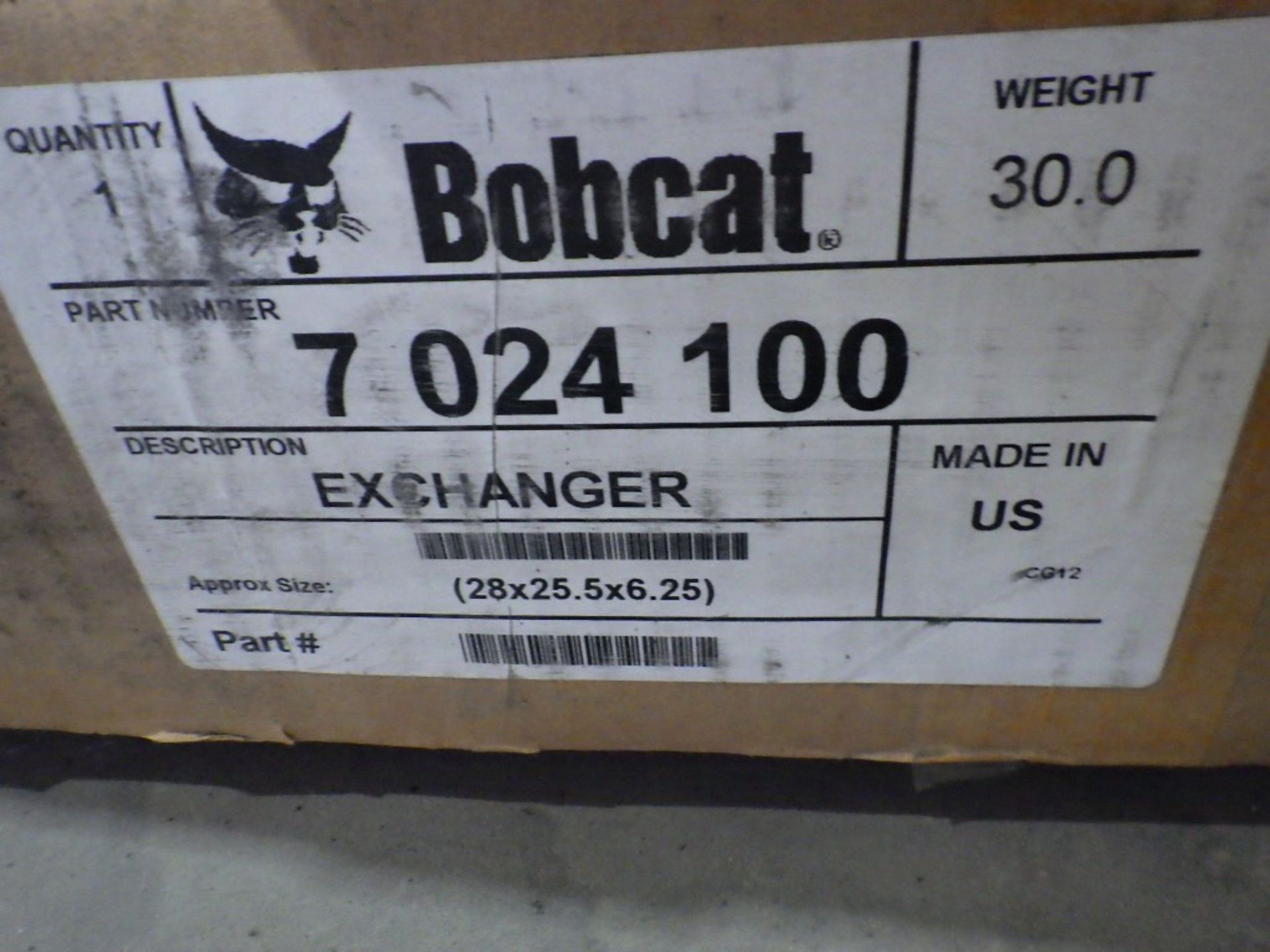 ASSORTED BOBCAT PARTS INCL. VARIOUS ENGINE PARTS, HOSES, PIPES, RADIATOR, EXCHANGER, ALTERNATORS, - Image 5 of 16