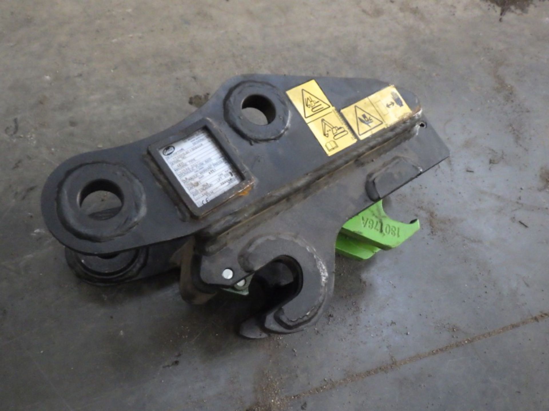 GEITH HYDRAULIC Q-HITCH TO FIT 35MM/40MM PINS TO FIT DOOSAN DX27Z (YEAR 2014) - Image 3 of 3