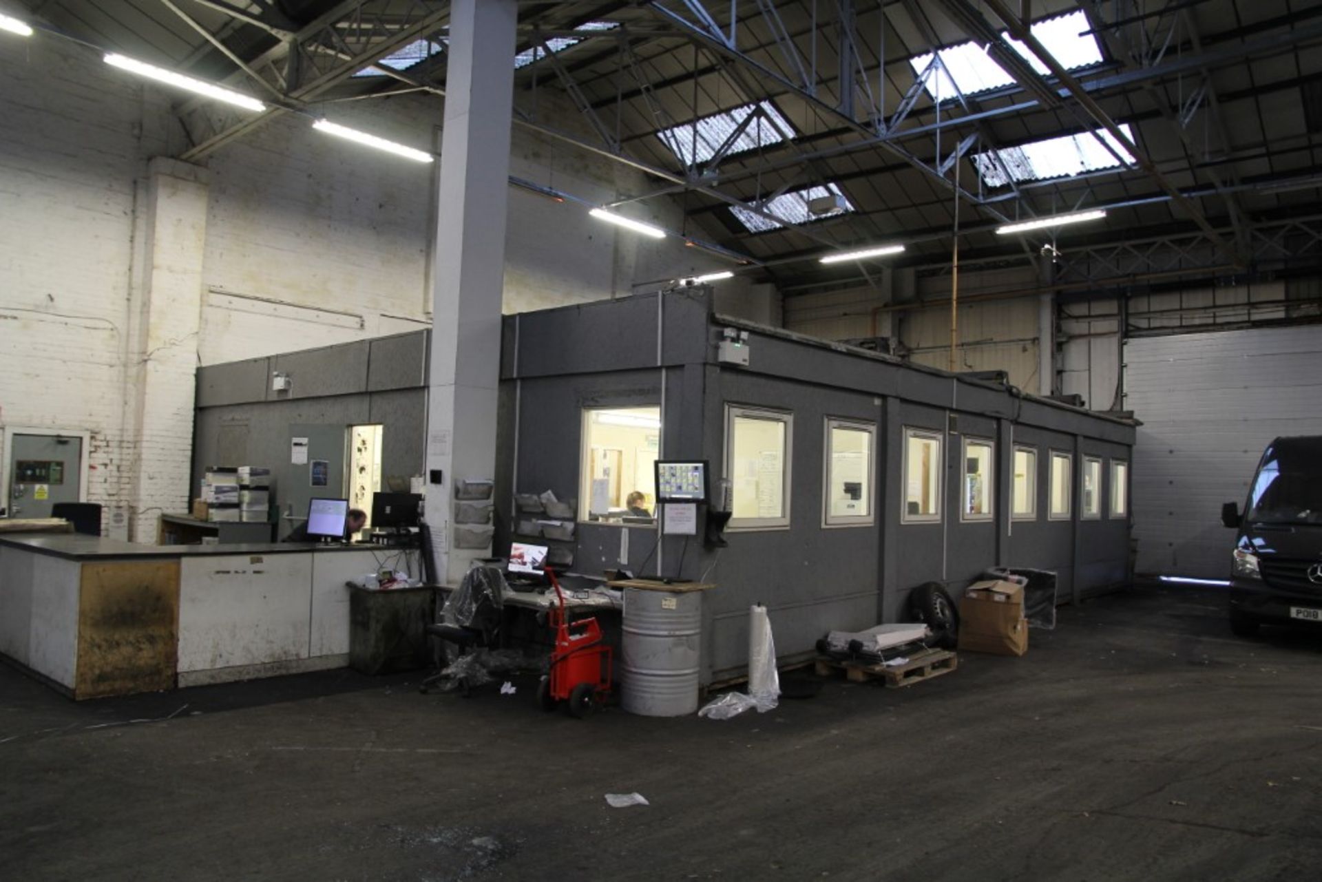 4 Bay Modular Office Building 12m x 10m