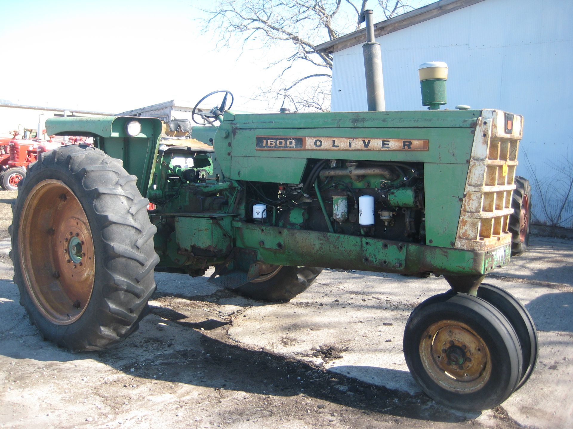 ’63 OLIVER 1600 DSL, NF, 3 PT, 15.5X38, 6300 HRS, SN-135 375-607