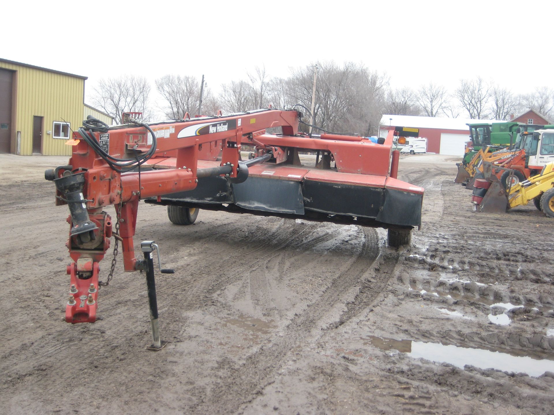 ‘07 NH 1431 MOWER CONDITIONER, SN-Y6B230822, RUBBER ROLLS, DRAWBAR SWIVEL HITCH, GOOD PAINT - Image 2 of 18