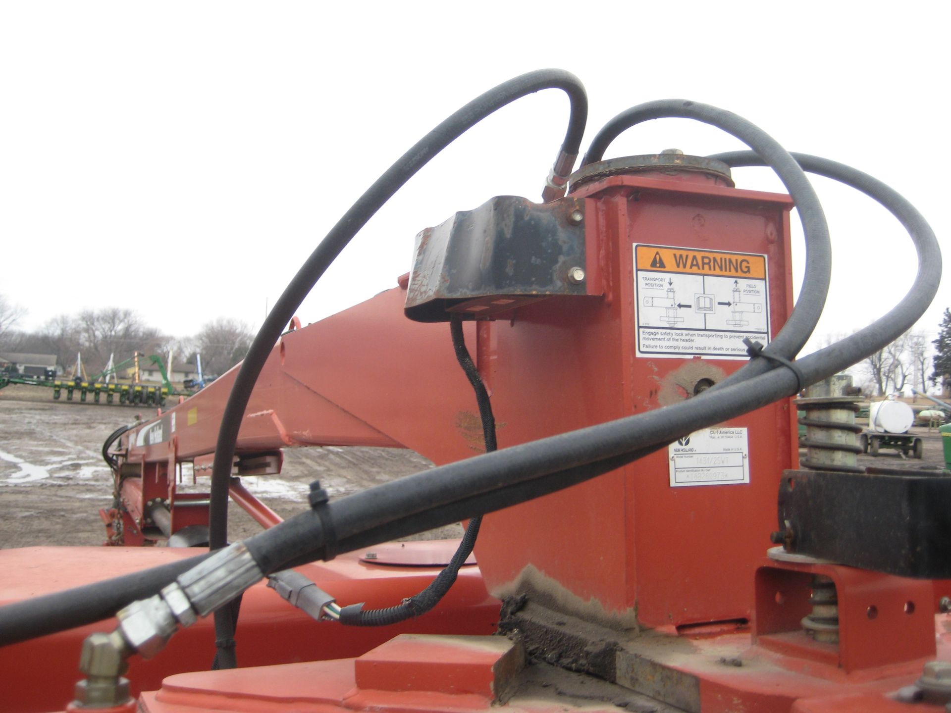 ‘07 NH 1431 MOWER CONDITIONER, SN-Y6B230822, RUBBER ROLLS, DRAWBAR SWIVEL HITCH, GOOD PAINT - Image 13 of 18