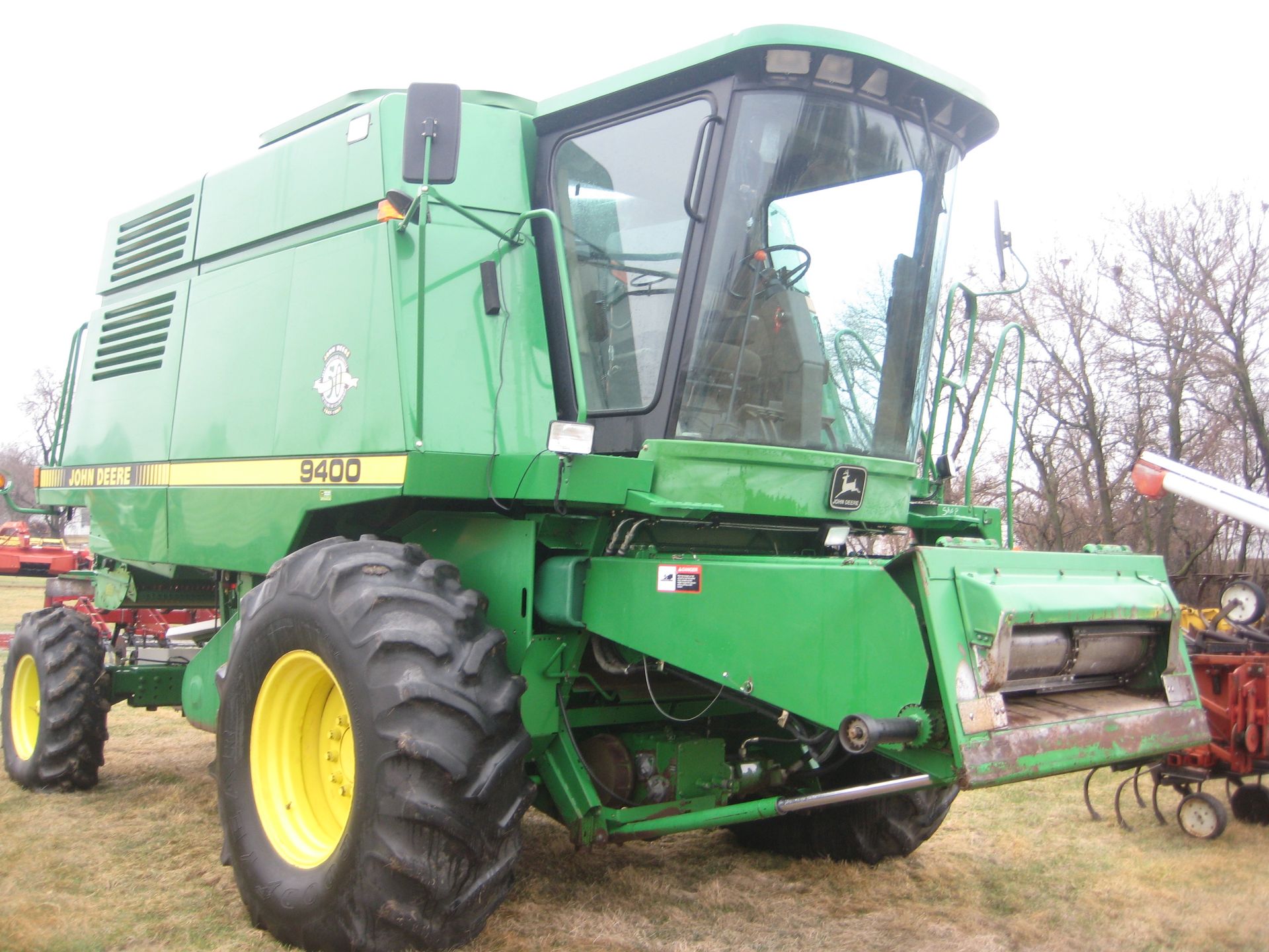 '97 JD 9400, 24.5x32, MAURER EXT., SHAFF SPREADER, WIRED FOR GREEN STAR, 3826/2826 HRS, SN-670541 - Image 3 of 28