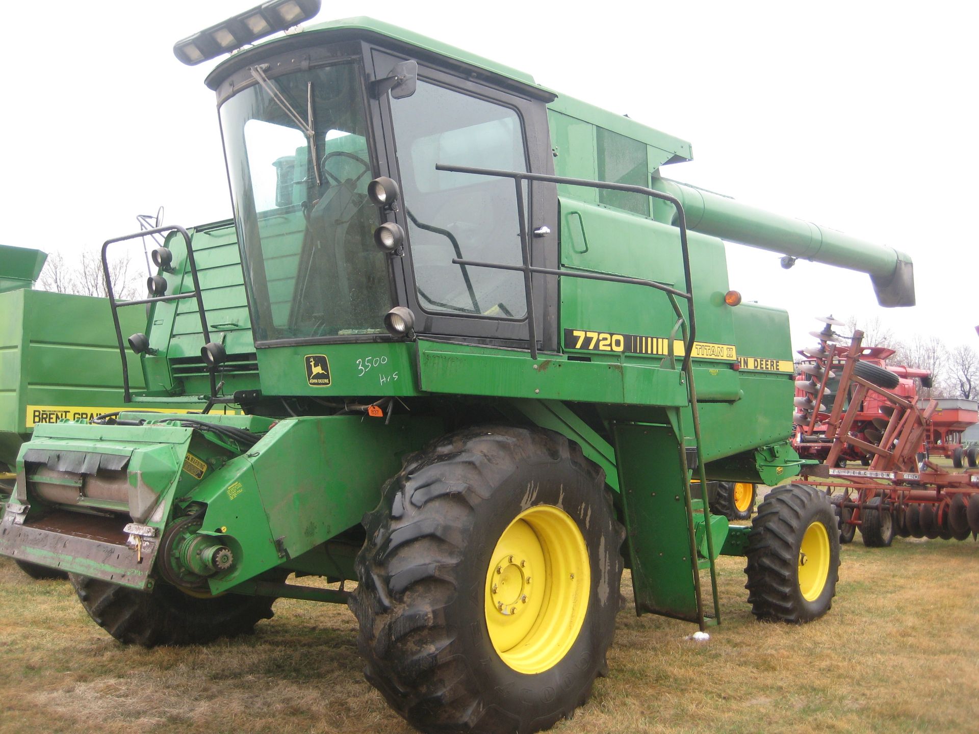 '88 JD 7720 TITAN II, 24.5x32, AUX. FUEL TANK, 3484 HRS, SN-625402 - Image 3 of 23