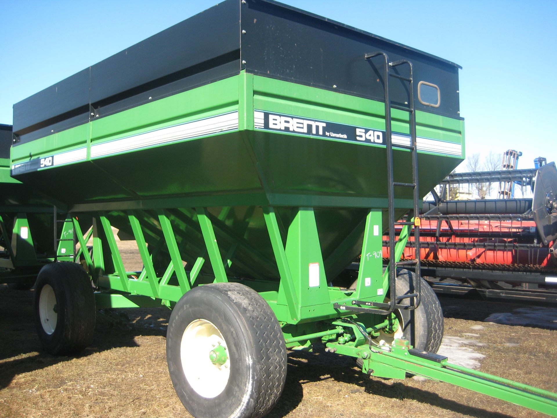 Brent 540 Gravity Wagon, 425-65R/22.5 tires, green - Image 4 of 13