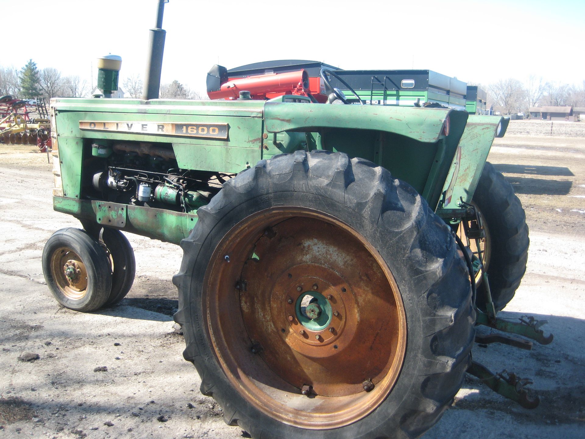 ’63 OLIVER 1600 DSL, NF, 3 PT, 15.5X38, 6300 HRS, SN-135 375-607 - Image 4 of 22