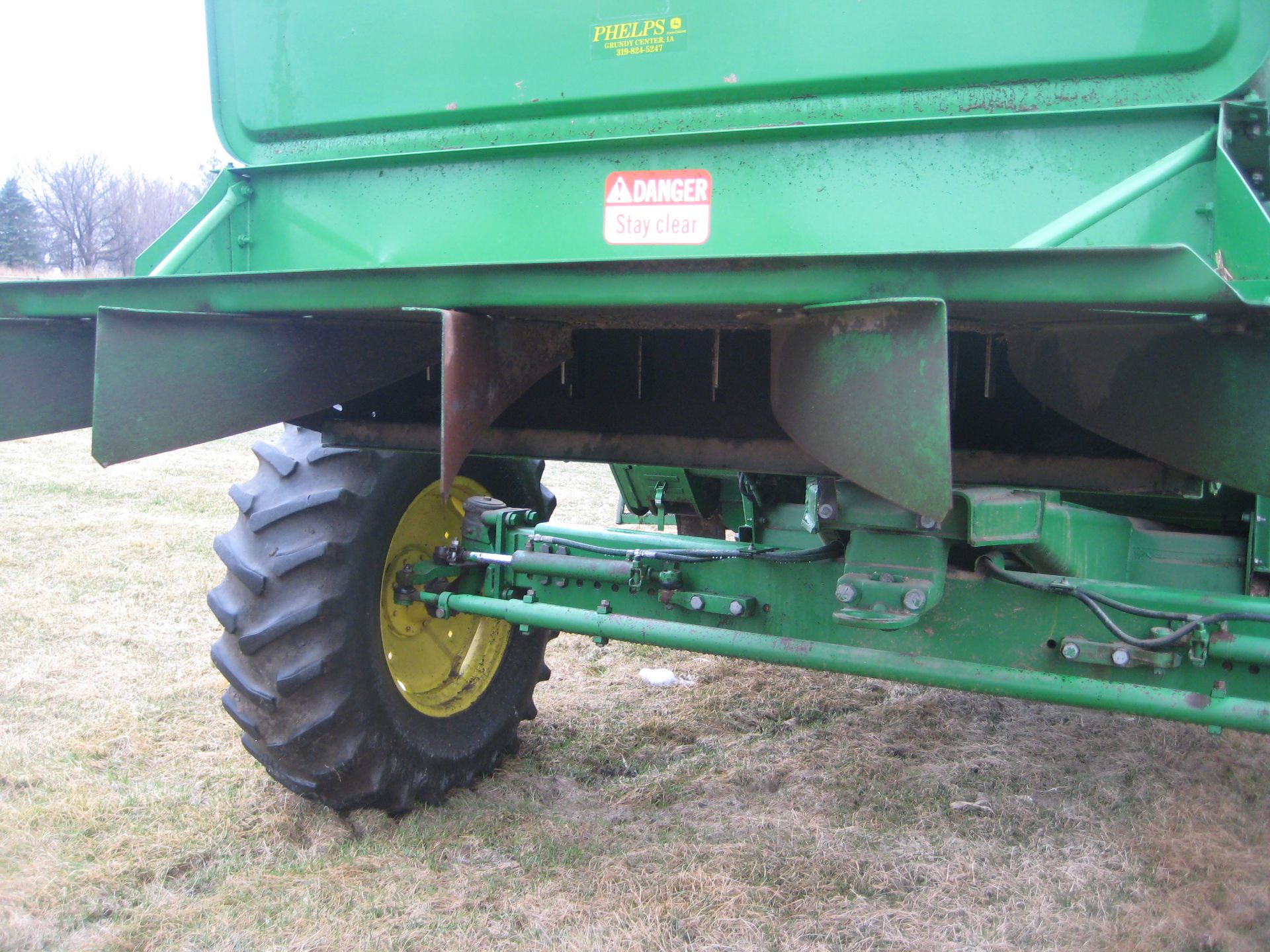 '88 JD 7720 TITAN II, 24.5x32, AUX. FUEL TANK, 3484 HRS, SN-625402 - Image 6 of 23