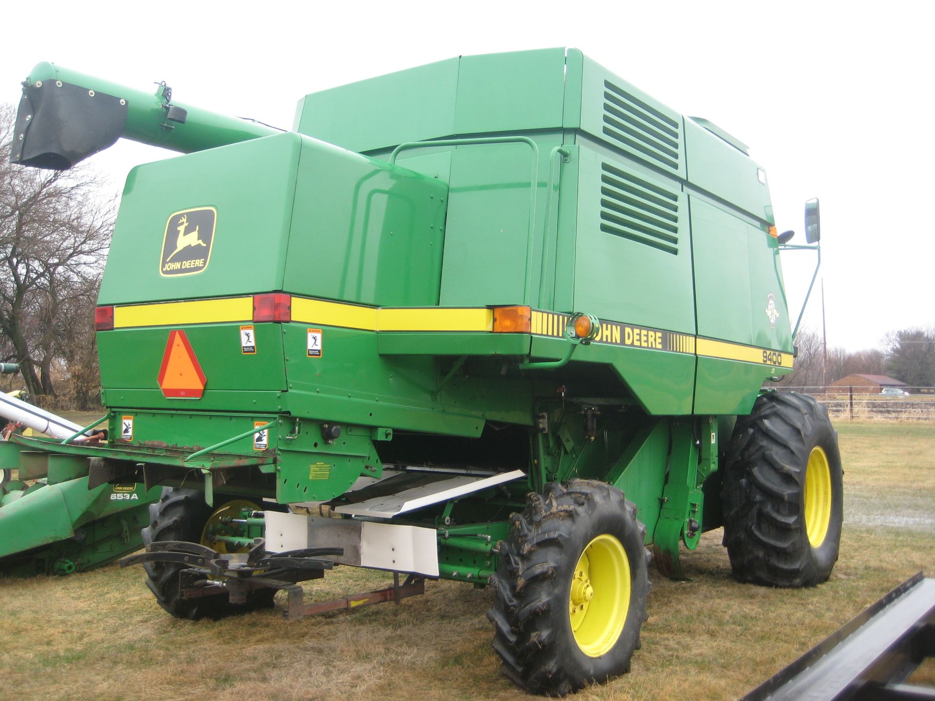 '97 JD 9400, 24.5x32, MAURER EXT., SHAFF SPREADER, WIRED FOR GREEN STAR, 3826/2826 HRS, SN-670541 - Image 4 of 28