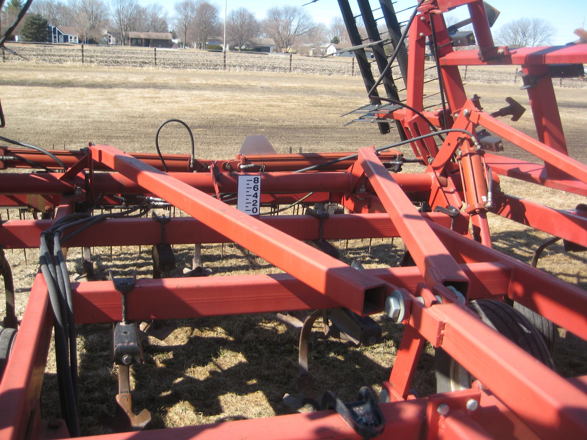 Case IH 4800 24' Fld Cult, Low Acres, 3 X Harrow - Image 10 of 11