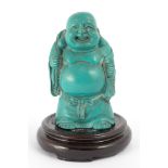 Buddha in lacquered resin