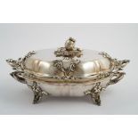 Silver plated Sheffield vegetable dish