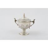 Two-handle sugar bowl in 800 silver