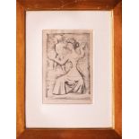 Massimo Campigli (1895 - 1971) Arianna1948, lithograph on papersigned in pencil and dated,