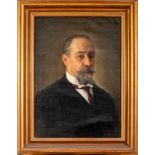 Giuseppe Guggino Self Portrait1901, oil painting on canvassigned and dated, framed48 x 69 cm