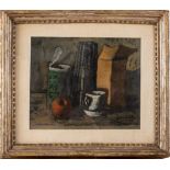 Ezio d'Errico (1892 - 1972) Still life 20th century, oil painting on canvassigned, framed43 x 50.5