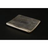 800 silver pocket cigarette case Italy, late 19th - early 20th century, 118.6 g