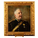 Carl Hellström (1841 - 1916) Portrait of Major W. G. Bergman1893, oil painting on canvassigned and