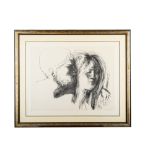 Emilio Greco(1913 - 1995) Figuresetching on paperedition 112/150, signed in pencil, framed50 x 70