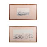 Pair of prints "SARDINIAN SHIPPING BODY IN CRIMEA 1855 - 1856"second half of the 19th