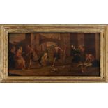 Massacre of the Innocents Italian school, 19th centuryoil painting on woodin frame32.5 x 68 cm