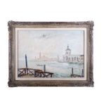 Glimpse of Venice20th centuryoil painting on canvas applied on cardboardsigned, framed50 x 70 cm