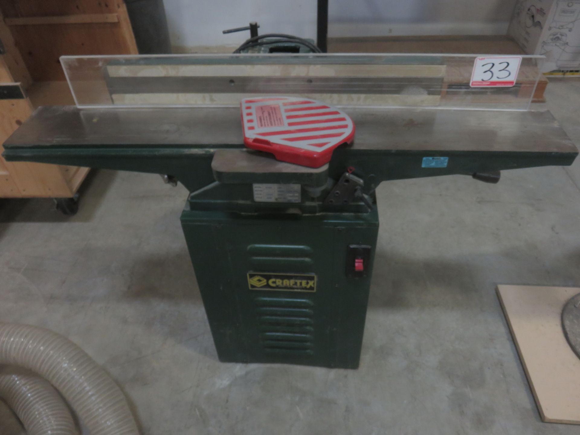 CRAFTEX B706N 1HP 6" JOINTER (110 / 220V)
