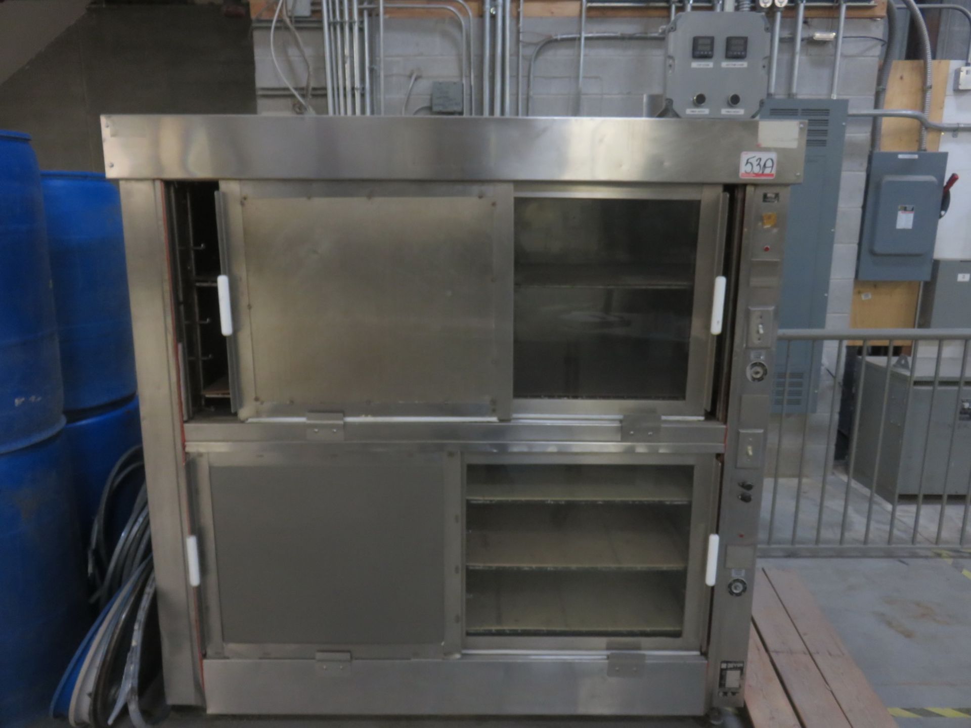 CANADIAN FOOD EQUIPMENT STAINLESS STEEL STACKED ELECTRIC OVENS