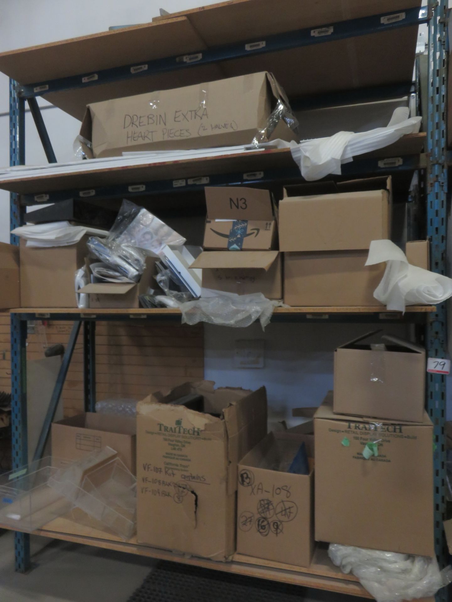 LOT - PLASTIC BOXES, LIGHT UNIT, NAME PLATE JIGS, ETC (NO RACKING) - Image 2 of 3