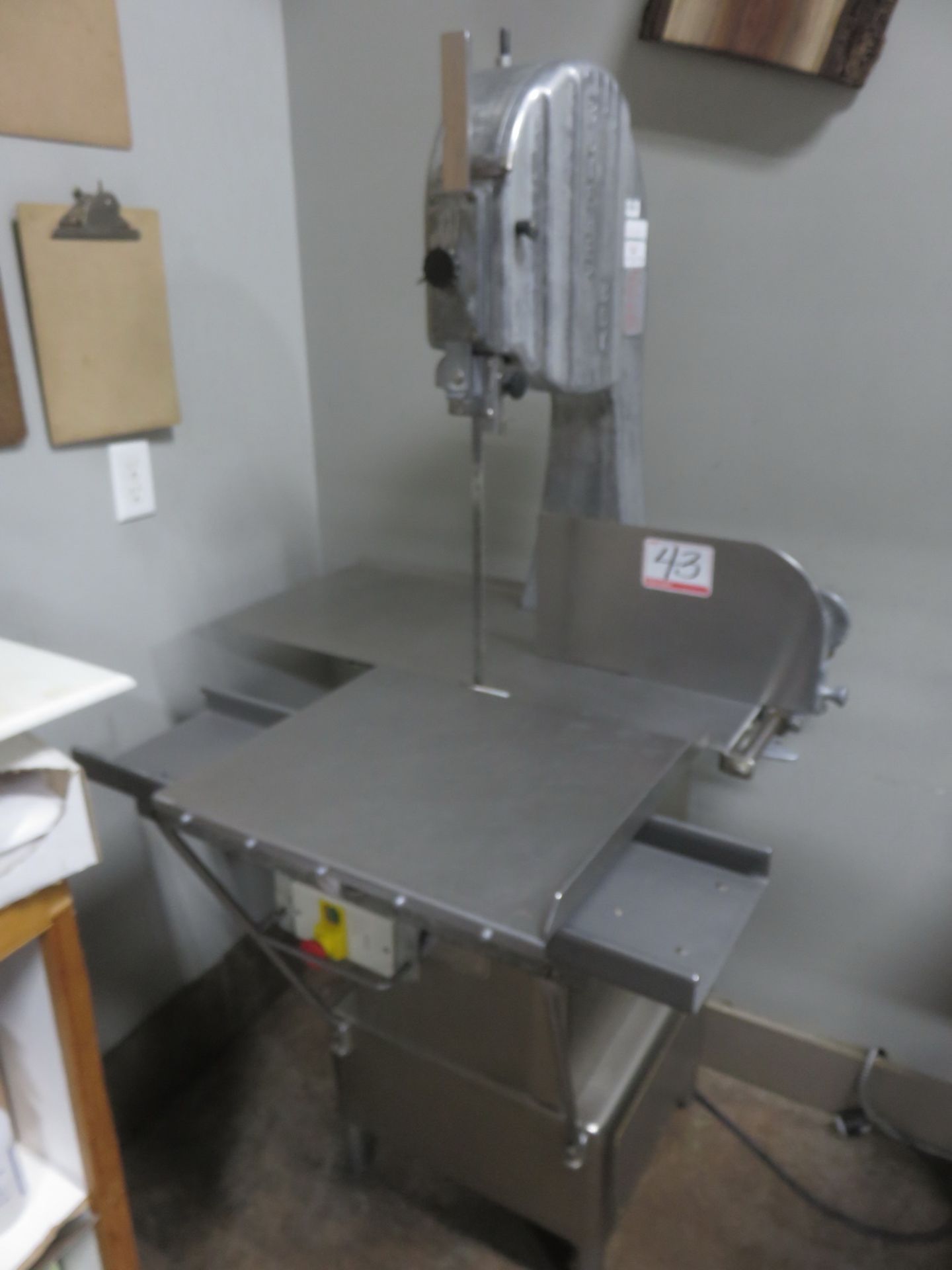 BUTCHER BOY B12F APPROX. 11.5" THROAT & 12"H CUT STAINLESS STEEL MEAT & BONE CUTTING BAND SAW ( - Image 2 of 2