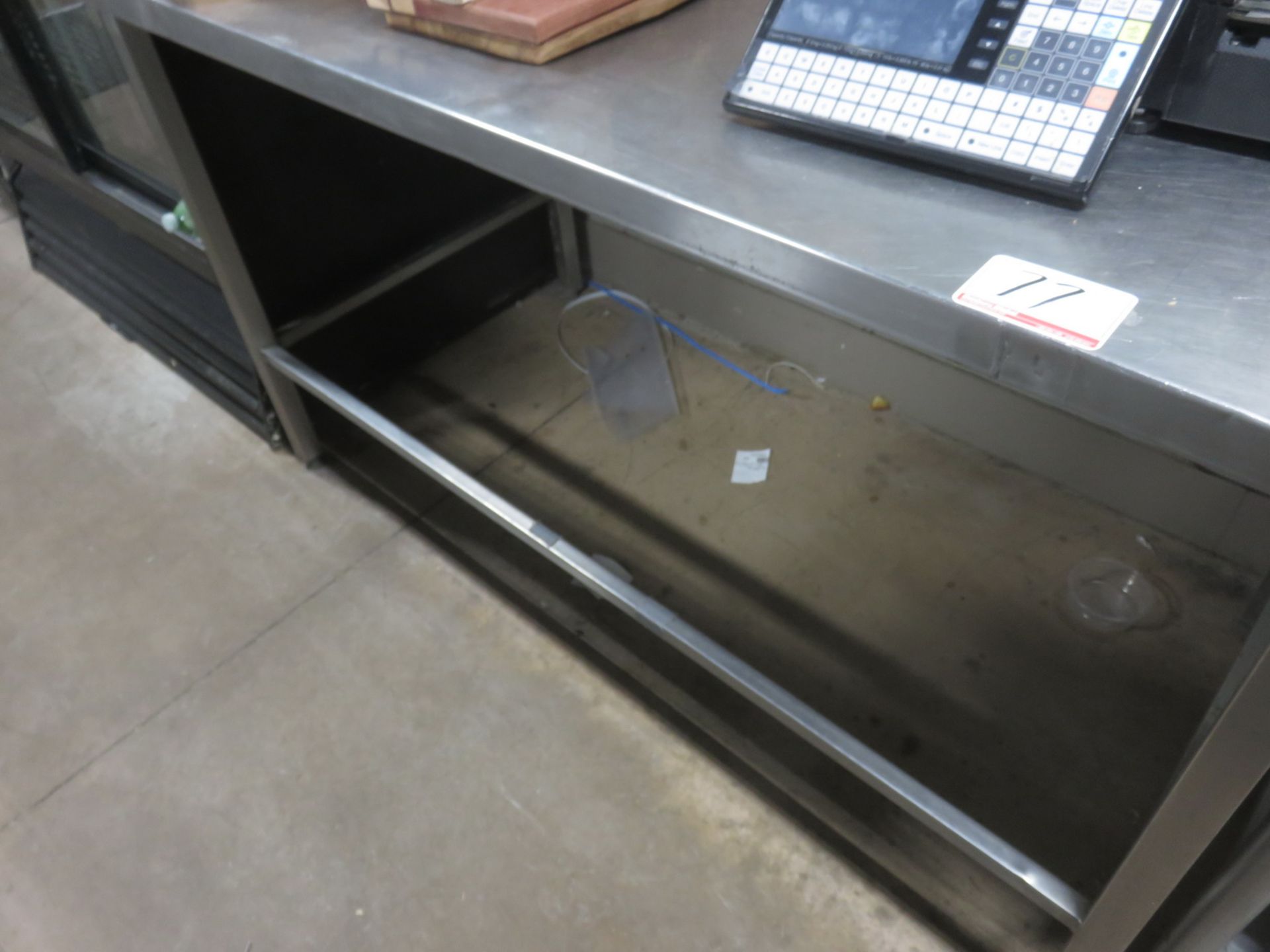 UNITS - STAINLESS TOP 30" X 5' & 6' PREP TABLES (IN SHOWROOM)