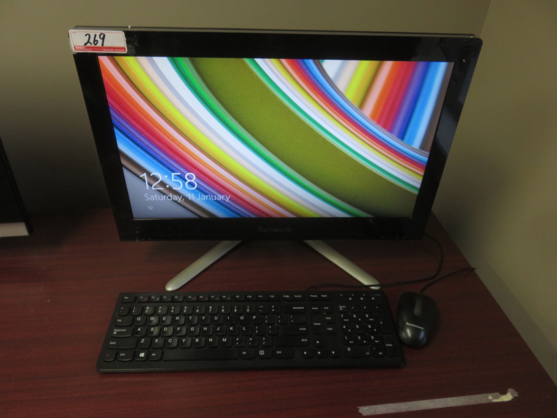 LENOVO C345 ALL-IN-ONE PC C/W AMD E2-1800 RADIO 1.70GHZ CPU, 4GB RAM, 1TB HDD, & WINDOW 8