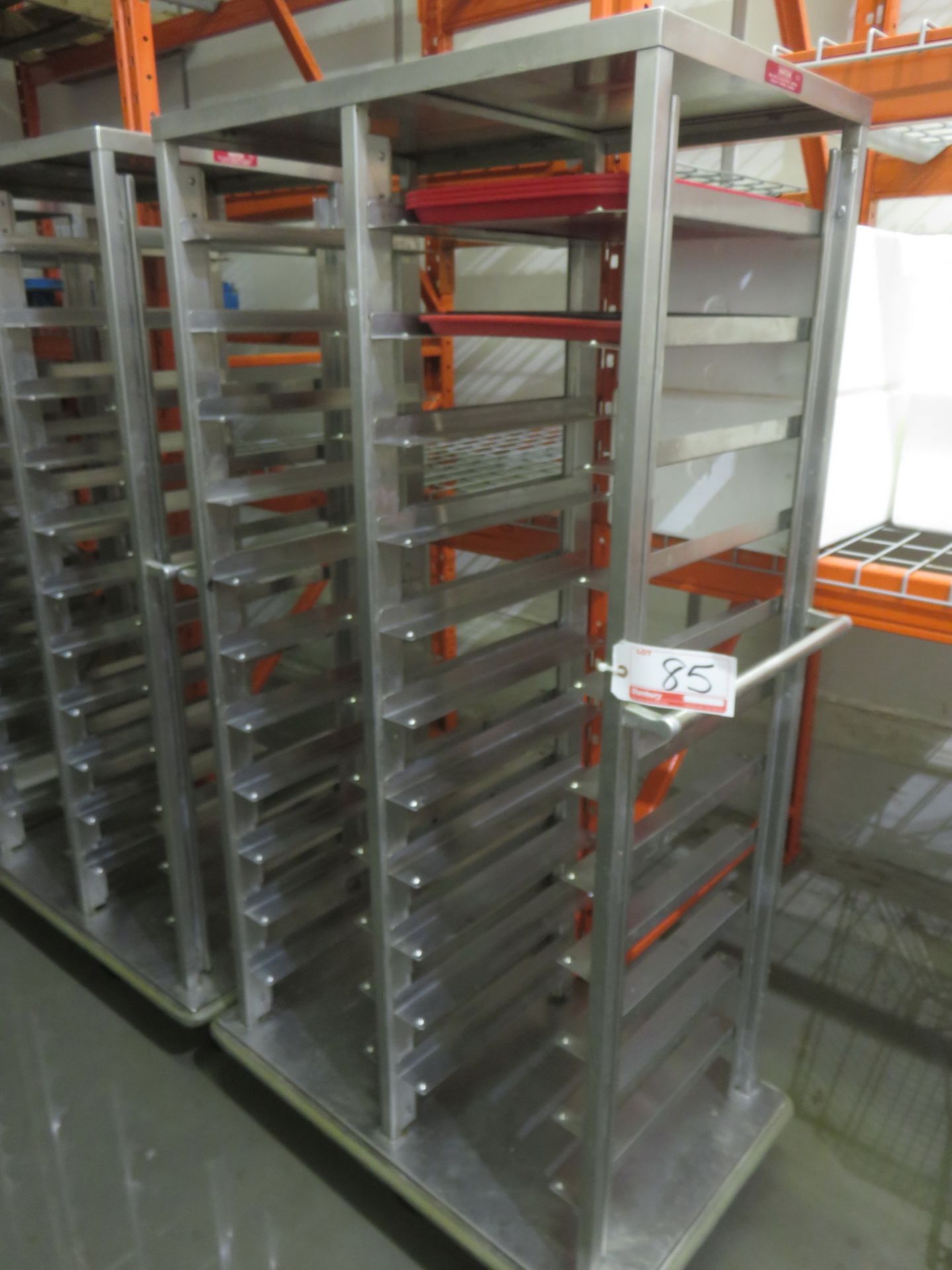 UNITS - METAL 8 + 12 - TRAY APPROX. 18.25 X 25.5" CARTS