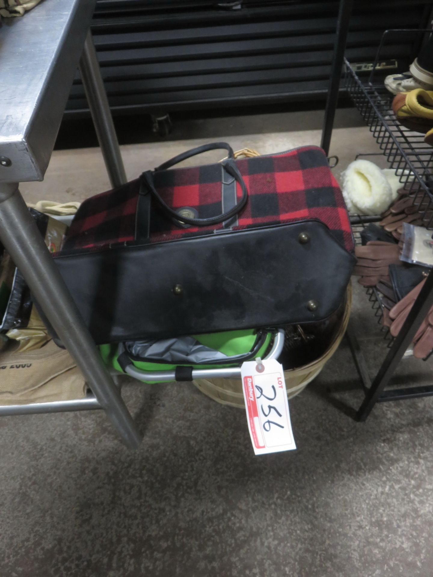 LOT - TRAVEL BAGS, PICNIC BASKETS, ETC - Image 2 of 2