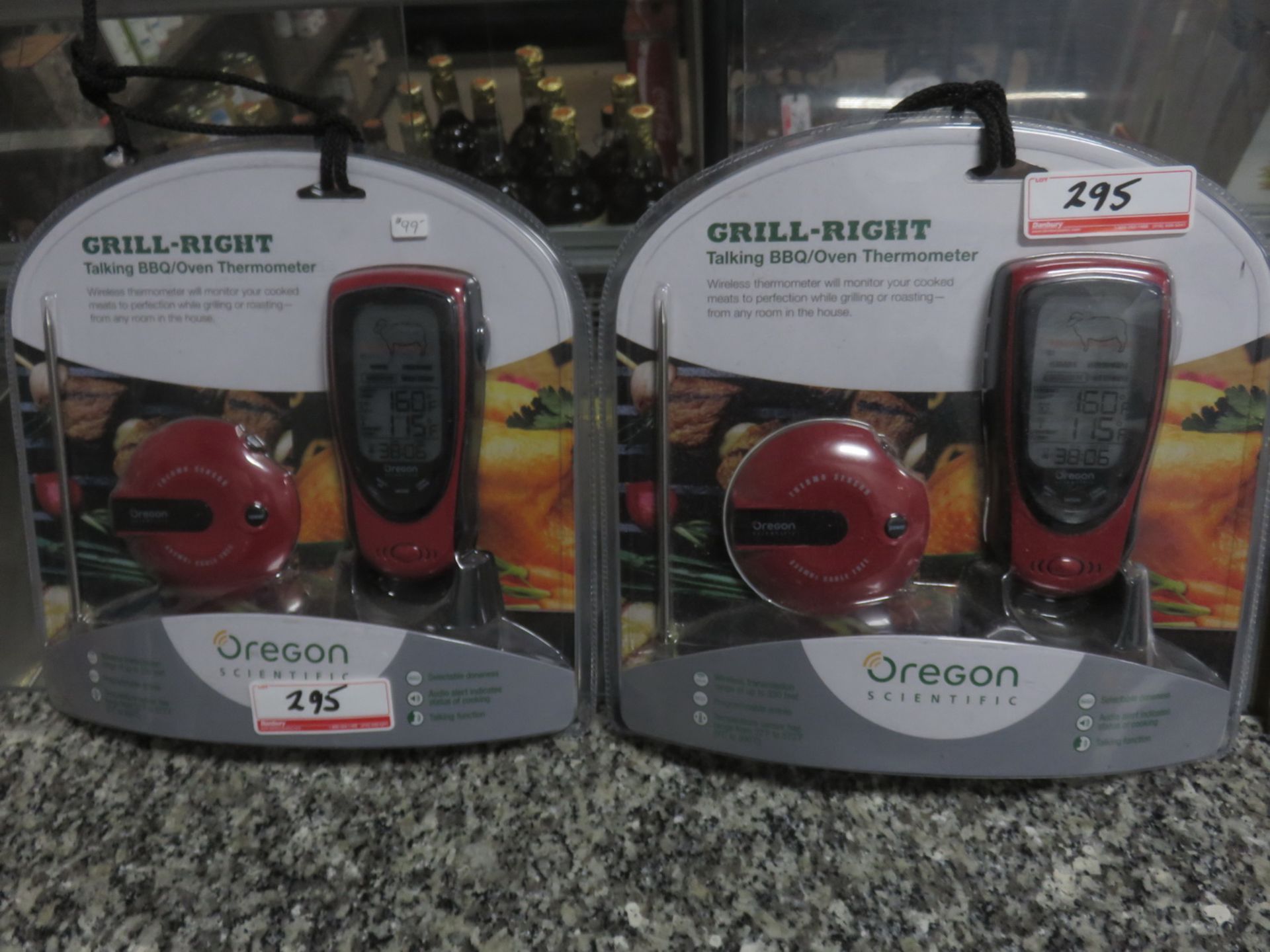 UNITS - OREGON GRILL-RIGHT WIRELESS THERMOMETERS