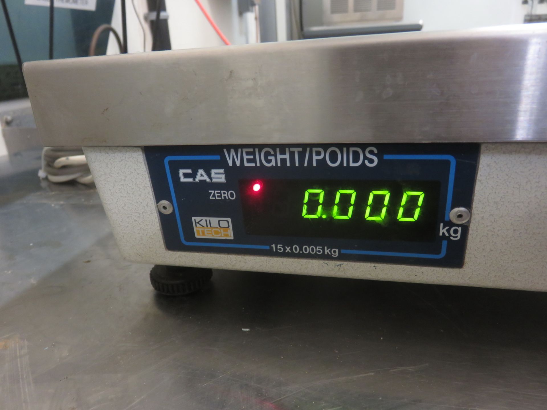 KILOTECH PD-1 15KG 14.5" X 13" DIGITAL SCALE - Image 2 of 2