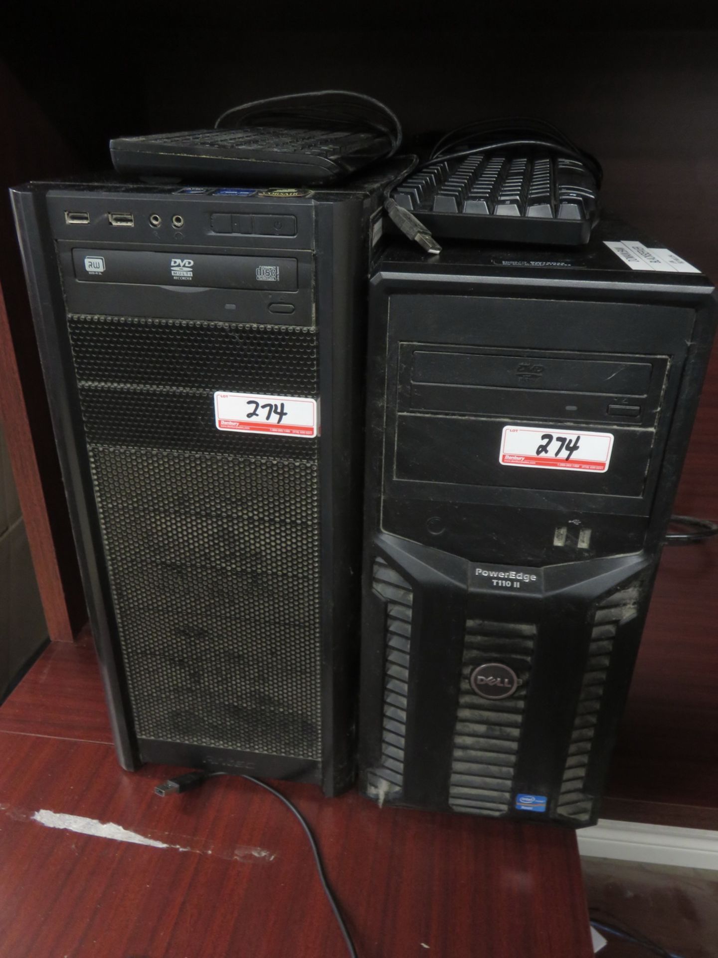 LOT - POWEREDGE T110II & ANTEC COMPUTERS