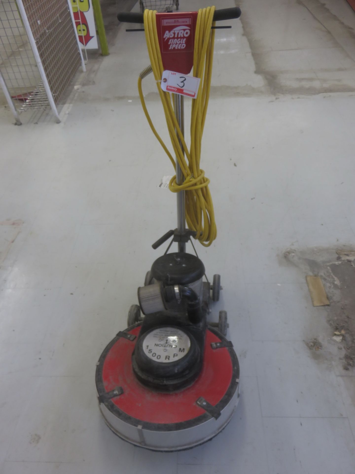 ASTRO 1500RPM ELECTRIC APPROX. 20"DIA FLOOR POLISHER