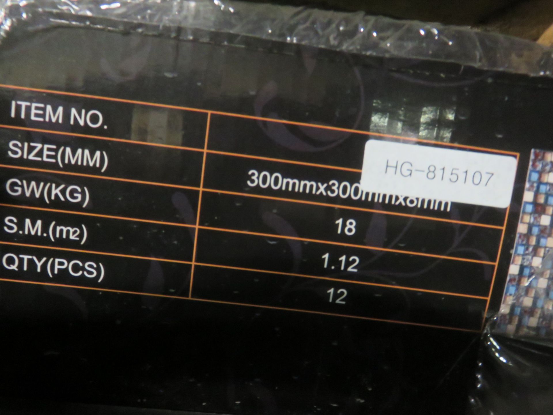 BOXES - CROWN HG815107 300 X 300 X 8MM MOSAIC TILES (12 PCS/BOX) - Image 2 of 3