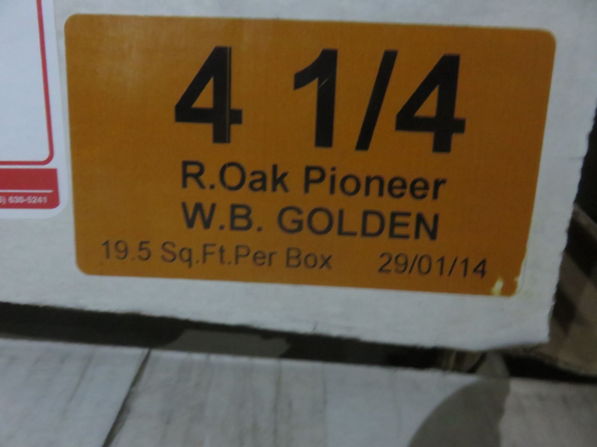 BOXES - R. OAK PIONEER WB GOLDEN SOLID HARDWOOD FLOORING (19.5 SQFT/BOX) - Image 2 of 3