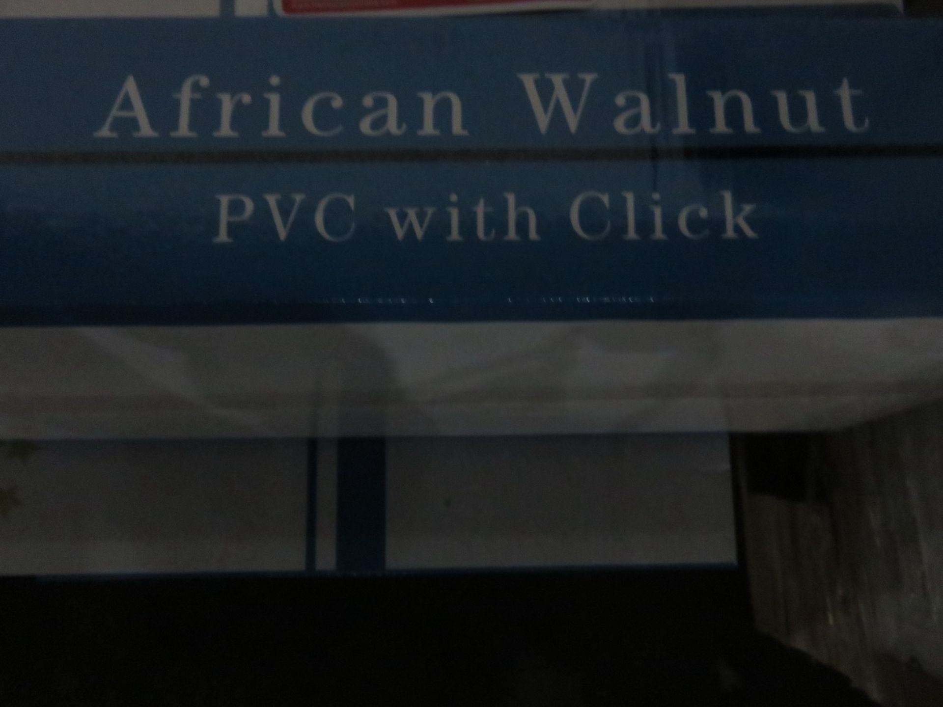 BOXES - REZILIENT SUPERIOR AFRICAN WALNUT 152.4 X 1220 X 4MM PVC CLICK FLOORING (32.29 SQFT/BOX) - Image 4 of 4