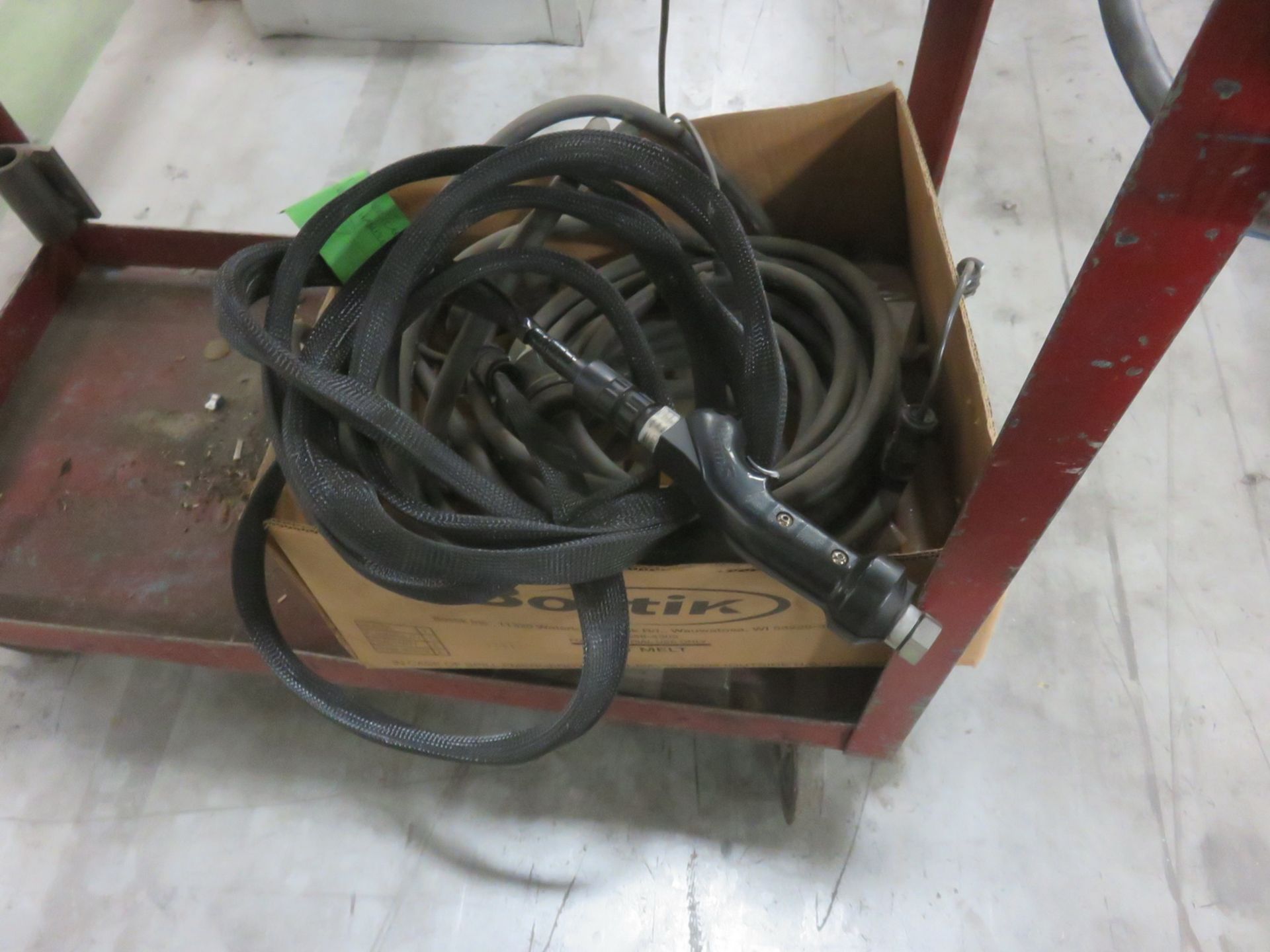 HOT MELT G585-G HOT MELT GLUE UNIT NO HOSE OR NOZZLE W/ CART S/N 132091-1 - Image 2 of 2