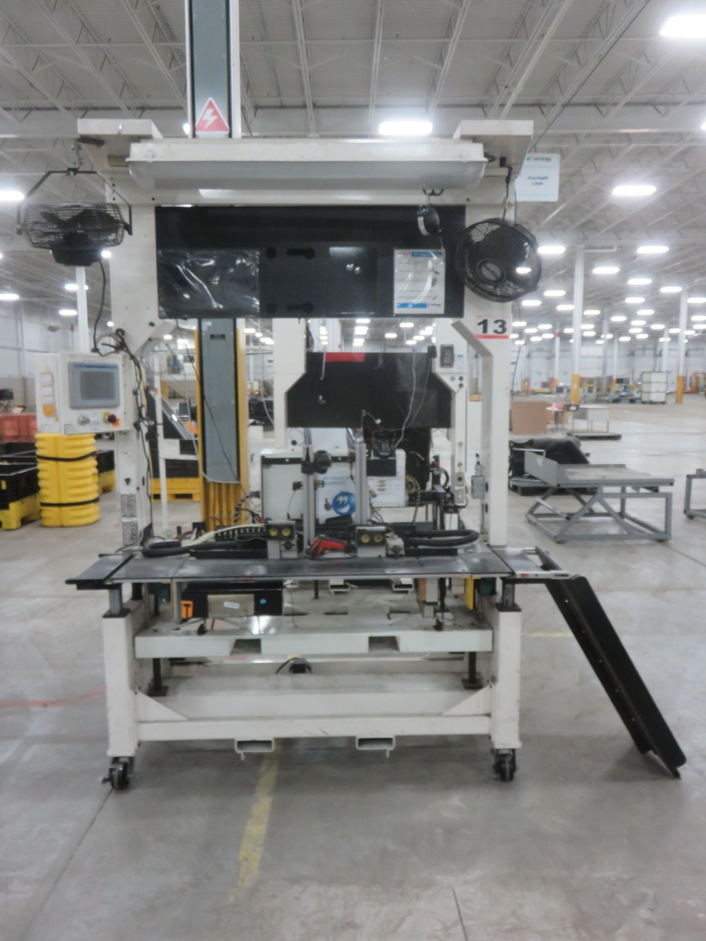 2012 PROFICIENT MACHINE + AUTOMATION (JCI) FLEX BASE PORT FULLY ADJUSTABLE ASSEMBLY TABLE W/ ALLEN