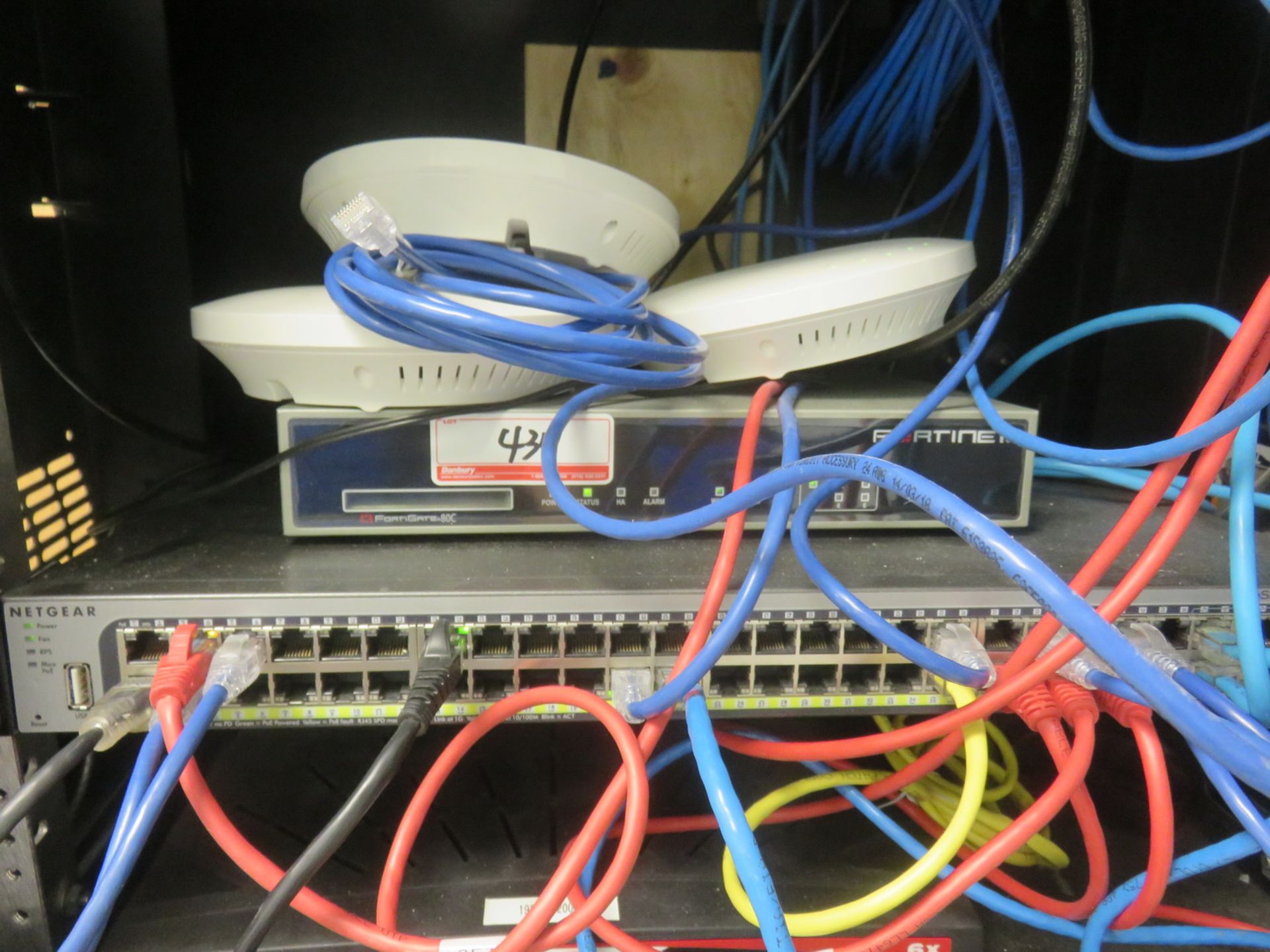 LOT - NET GEAR + NORTEL ASSTD SWITCHES (NO WALL MOUNT CABINET) - Image 2 of 2