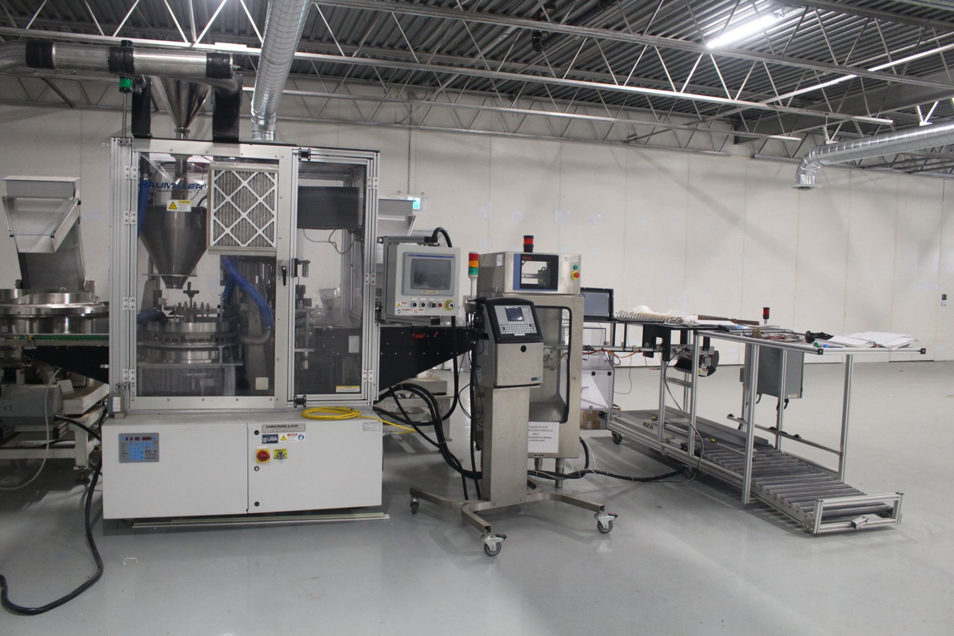 LOT - COMPLETE HAUMILLER BOTTLE CAP MANUFACTURING LINE (INCLUDES LOTS 46A TO 46H) - LINE TO BE - Image 7 of 8